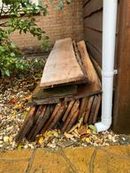 Schaaldelen Lariks, Doe-het-zelf en Verbouw, Ophalen, Minder dan 25 mm, Zo goed als nieuw, Plank