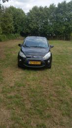 Ford KA 1.2 69pk 2010 Zwart, Auto's, Ford, Origineel Nederlands, Te koop, 20 km/l, Benzine