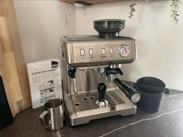 Solis Grind & Infuse Compact 1018 Espressomachine RVS beschikbaar voor biedingen