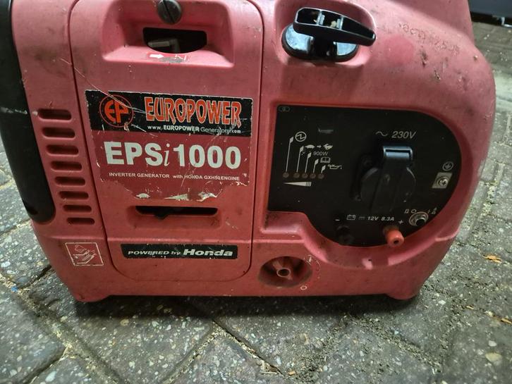 Honda eps1000 benzine agregaat, Doe-het-zelf en Verbouw, Gereedschap | Overige machines, Ophalen of Verzenden