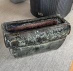 Set van 2 rechthoekige plantenbakken – keramiek, Tuin en Terras, Bloembakken en Plantenbakken, Ophalen, Steen, Gebruikt, Minder dan 30 cm