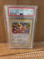 Eevee holo psa9, Ophalen of Verzenden, Zo goed als nieuw, Losse kaart, Foil
