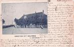 Halfweg (bij Amsterdam) Restaurant type LITHO (1901), Ophalen of Verzenden, Voor 1920, Gelopen, Noord-Holland