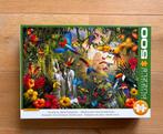 500 XL puzzel Eurographics - Tropical Bird Paradise - zgan!, Ophalen of Verzenden, 500 t/m 1500 stukjes, Zo goed als nieuw, Legpuzzel
