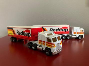 Kenworth vrachtauto met Redcap trailer | Matchbox | 2 stuks beschikbaar voor biedingen