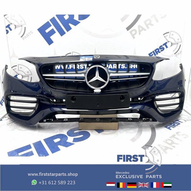 W213 E63 AMG VOORBUMPER E63s BUMPER COMPLEET origineel Merce, Auto-onderdelen, Carrosserie en Plaatwerk, Bumper, Mercedes-Benz