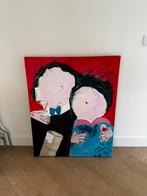 ‘Dikke dames’ schilderij 80x100, Ophalen