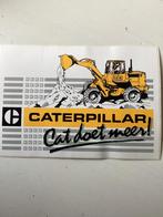 Sticker Caterpillar, Verzenden, Zo goed als nieuw, Merk