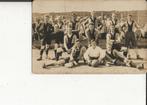 Poeldijk voetbalelftal met scheidsrechter in Delft Fotokaart, Ophalen of Verzenden, Voor 1920, Ongelopen, Zuid-Holland