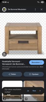 Houten bijzettafel, Ophalen, Zo goed als nieuw, Hout