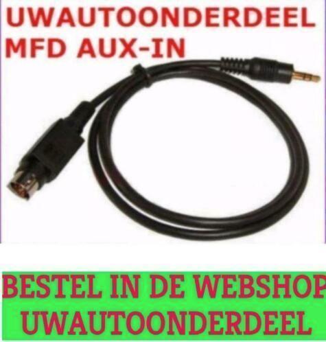 Aux kabel Mp3 Geschikt Voor Vw MFD MFD1 Vw Golf Bora Polo T4, Auto diversen, Autoradio's, Nieuw, Ophalen of Verzenden