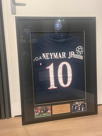Gesigneerd PSG shirt Neymar JR beschikbaar voor biedingen