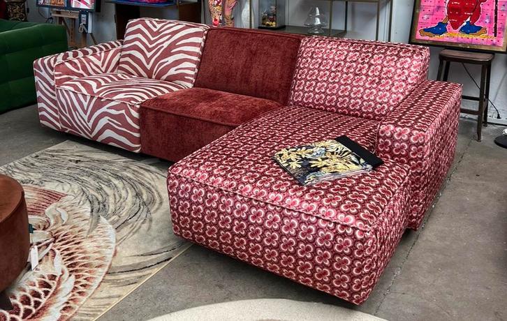 Showroom model plofbank, Huis en Inrichting, Banken | Complete zithoeken, Zo goed als nieuw, Ophalen