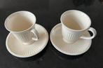 2  Wedgewood  Edme koffie kopjes, Huis en Inrichting, Keuken | Servies, Ophalen of Verzenden, Zo goed als nieuw, Wedgwood, Kop(pen) en/of Schotel(s)