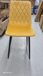 Gloednieuwe velvet stoelen, Huis en Inrichting, Stoelen, Mevsim Store, Overige kleuren, Metaal, Nieuw
