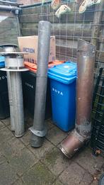 Kachel pijp meerdere, Ophalen of Verzenden, Gebruikt, Hout, Houtkachel