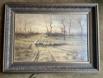 Schilderij in de stijl van Anton Mauve beschikbaar voor biedingen