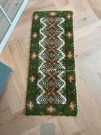 Groen vloerkleed vloerloper met patroon formaat 1 x 0,6 m, Minder dan 50 cm, 100 tot 150 cm, Ophalen of Verzenden, Zo goed als nieuw