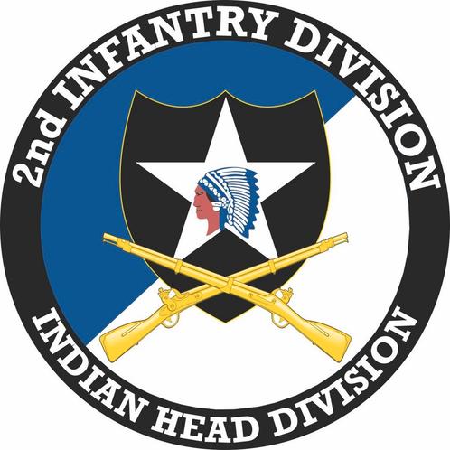 2nd infantry Division, open for you!, Verzamelen, Militaria | Tweede Wereldoorlog, Overige typen, Amerika, Ophalen