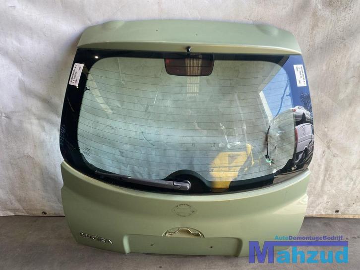 NISSAN MICRA 3 K12 Groen D30G Achterklep 2003-2010, Auto-onderdelen, Carrosserie en Plaatwerk, Achterklep, Nissan, Achter, Gebruikt