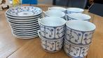 Kahla Blau Saks Kop en Schotels - 12 Delig Servies Zeist, Huis en Inrichting, Keuken | Servies, Ophalen of Verzenden, Zo goed als nieuw