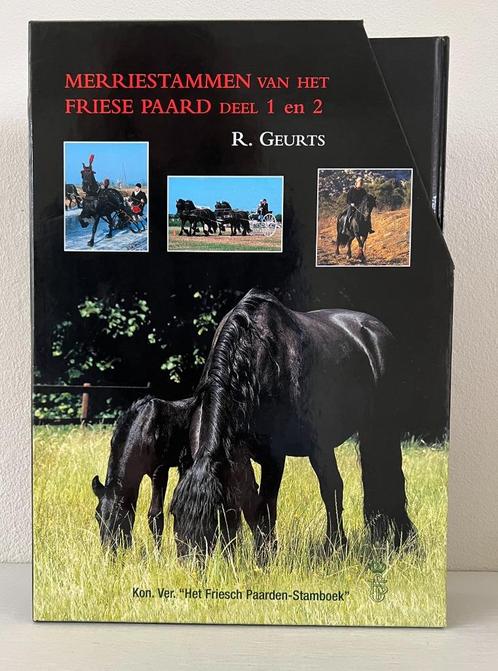 Merriestammen van het Friese paard deel 1 en 2, Boeken, Dieren en Huisdieren, Zo goed als nieuw, Paarden of Pony's, Ophalen of Verzenden