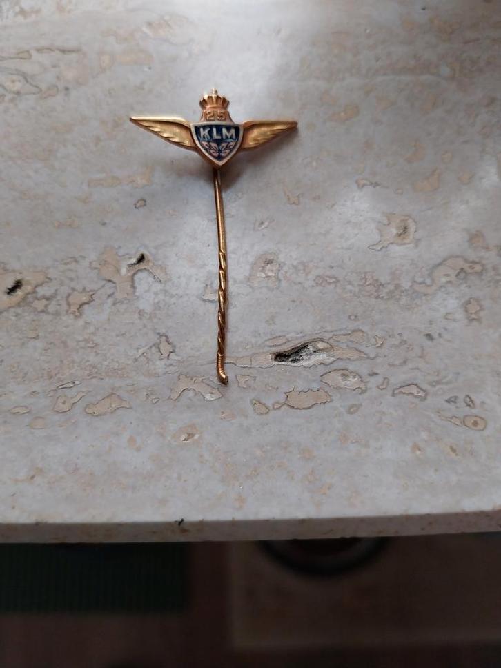 KLM 25 Jaar Speldje, Verzamelen, Speldjes, Pins en Buttons, Gebruikt, Speldje of Pin, Transport, Ophalen of Verzenden