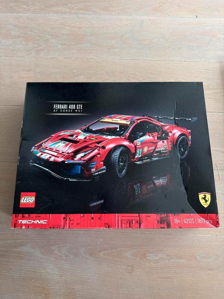 Lego Technic Ferrari 488 GTE - Nieuw in doos!, Kinderen en Baby's, Speelgoed | Duplo en Lego, Zo goed als nieuw, Lego, Complete set