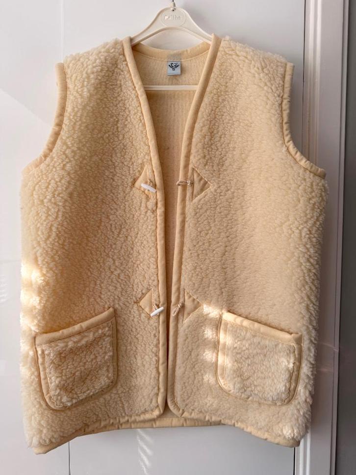 teddy lammy coat reversible gilet undercoat vest | s-m, Kleding | Dames, Jassen | Winter, Nieuw, Maat 38/40 (M), Overige kleuren