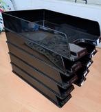 Zwarte a4 stapelbakjes, Diversen, Ophalen of Verzenden, Zo goed als nieuw