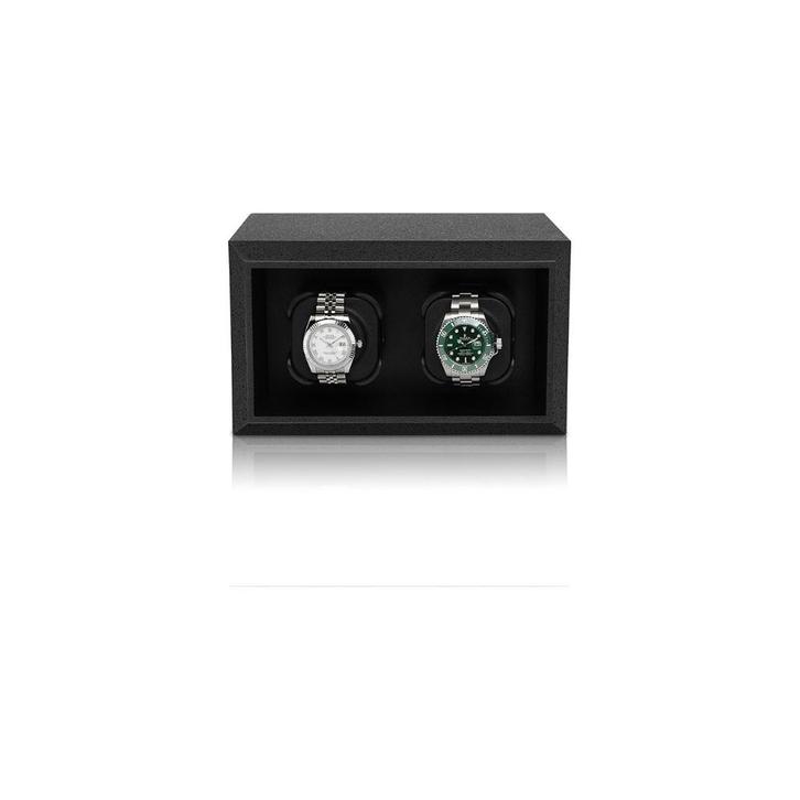 Luxe Watchwinder voor 2 automaten, Horlogeopwinder, Sieraden, Tassen en Uiterlijk, Horloges | Heren, Nieuw, Overige merken, Staal