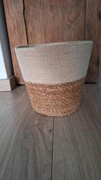 Leuke bloempot van zeegras, Tuin en Terras, Bloempotten, Ophalen, Overige materialen, Rond, Tuin