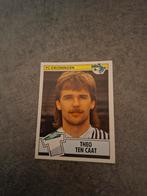 Panini sticker Voetbal 91. Speler Theo ten Caat FC Groningen, Verzenden, Zo goed als nieuw, Sticker