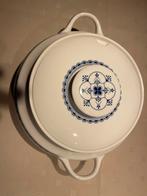 Arzberg  Blauw Soepterrine met Deksel, Huis en Inrichting, Keuken | Servies, Ophalen of Verzenden, Zo goed als nieuw, Porselein