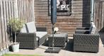 Stevige tuinset compleet, Tuin en Terras, Tuinsets en Loungesets, Ophalen of Verzenden, Gebruikt, Overige materialen, Stoel
