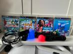 Ps3 move starterset (incl camera en 2 controllers), Spelcomputers en Games, Games | Sony PlayStation 3, 1 speler, Ophalen of Verzenden