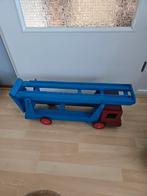 Houten speelgoed vrachtwagen, Ophalen, Gebruikt