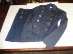 MOSCHINO donkerblauw jasje met bijpassende rok, Kostuum of Pak, Blauw, Maat 42/44 (L), Nieuw