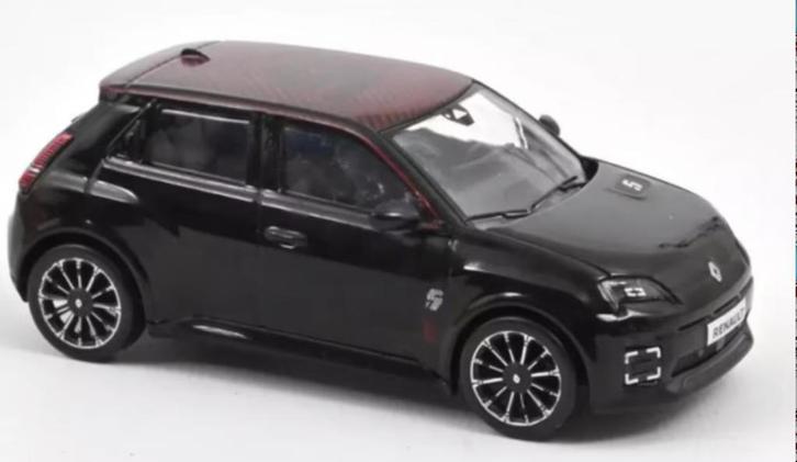 Renault 5 E-Tech 100% E 2025 Zwart 1:43 NOREV Ref. 510554, Hobby en Vrije tijd, Modelauto's | 1:43, Nieuw, Auto, Norev, Verzenden