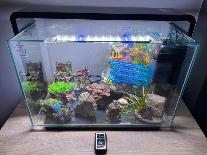 Aquarium voor vissen, Dieren en Toebehoren, Vissen | Aquaria en Toebehoren, Zo goed als nieuw, Leeg aquarium, Ophalen