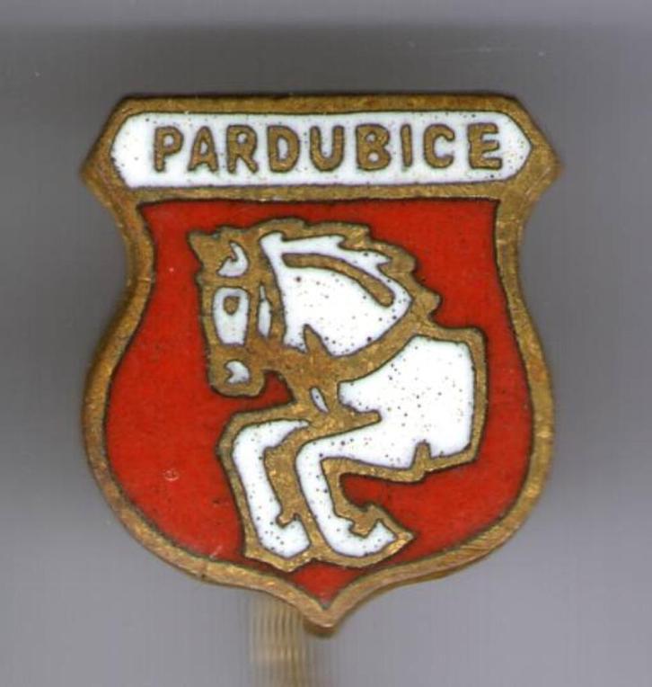 Pardubice email op koper paarden speldje ( N_104a ), Verzamelen, Speldjes, Pins en Buttons, Nieuw, Speldje of Pin, Dier of Natuur