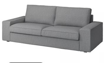 Grijze IKEA KIVIK 3-zitsbank – comfortabel en stijlvol - afbeelding 4