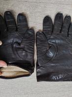 Vintage leren handschoenen - Maat M, Ophalen of Verzenden, Gedragen