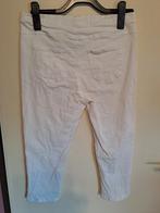Witte driekwart broek maat 42, Kleding | Dames, Broeken en Pantalons, Wit, Maat 42/44 (L), Pescara, Ophalen of Verzenden