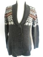 CANDA vest donker grijs jacquard maat S - nieuw -, Nieuw, Ophalen of Verzenden, Maat 36 (S), Grijs