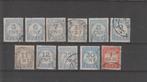 Nederland 1921, NVPH P69 t/m P79, Gestempeld., Verzenden, T/m 1940, Gestempeld