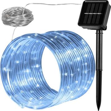 Lichtslang Buiten - Solar Kerstverlichting 10m - Koud Wit beschikbaar voor biedingen