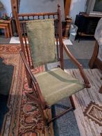 Antiek Engelse houten klapstoel, Antiek en Kunst, Antiek | Meubels | Stoelen en Banken, Ophalen