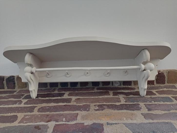 Brocante keuken/handoekrek/stang creme, Antiek en Kunst, Antiek | Keukenbenodigdheden, Ophalen