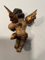 Vintage Oostenrijks barok engeltje handbeschilderde replica, Ophalen of Verzenden